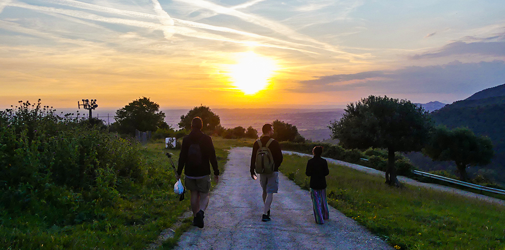 Aperitivo al tramonto